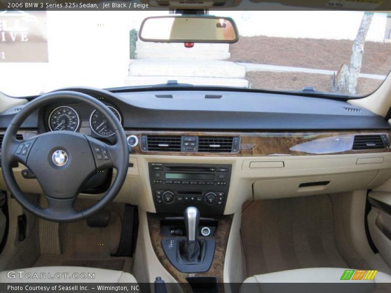 Jet Black / Beige 2006 BMW 3 Series 325i Sedan