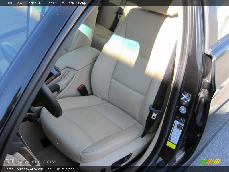 Jet Black / Beige 2006 BMW 3 Series 325i Sedan