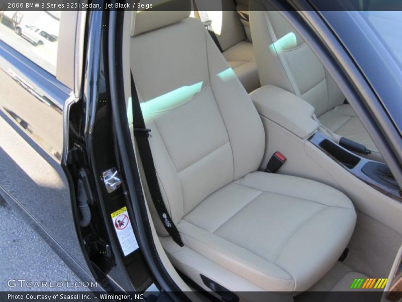 Jet Black / Beige 2006 BMW 3 Series 325i Sedan