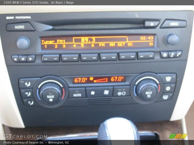 Jet Black / Beige 2006 BMW 3 Series 325i Sedan