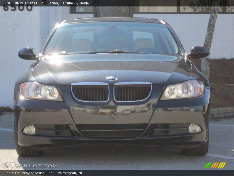 Jet Black / Beige 2006 BMW 3 Series 325i Sedan
