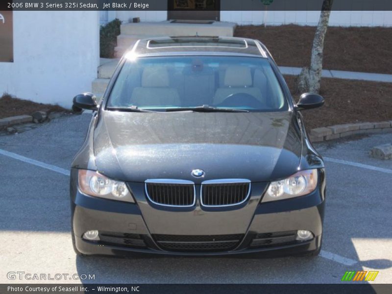 Jet Black / Beige 2006 BMW 3 Series 325i Sedan