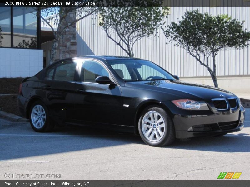 Jet Black / Beige 2006 BMW 3 Series 325i Sedan