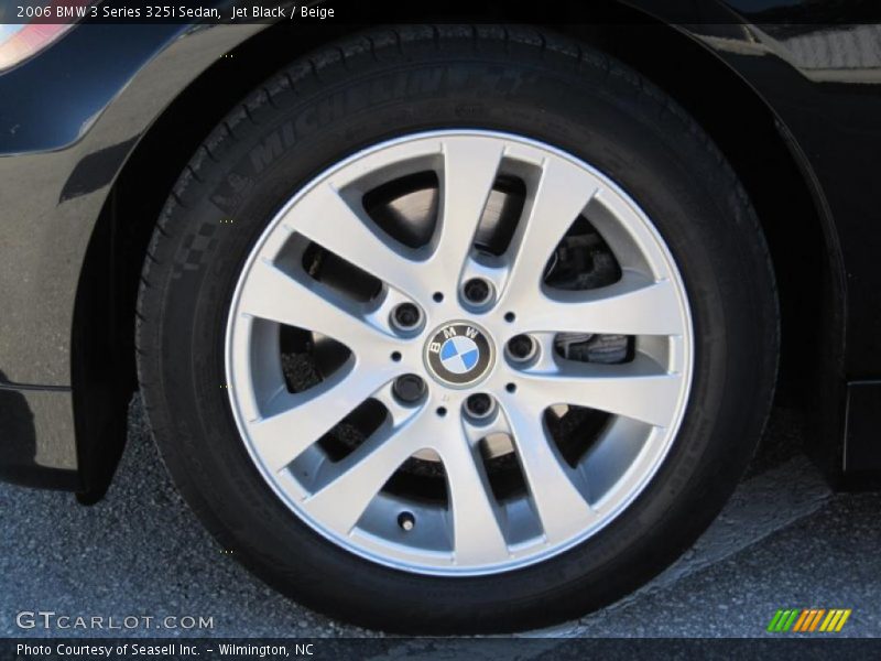 Jet Black / Beige 2006 BMW 3 Series 325i Sedan