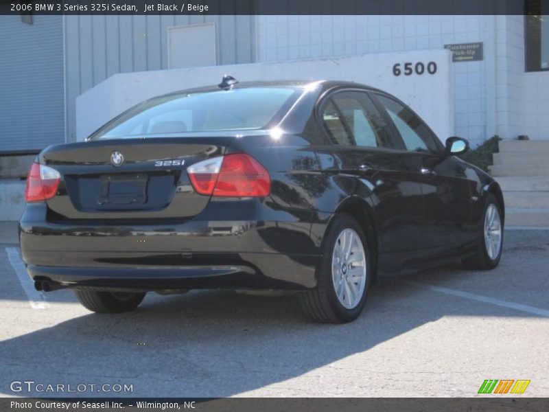 Jet Black / Beige 2006 BMW 3 Series 325i Sedan