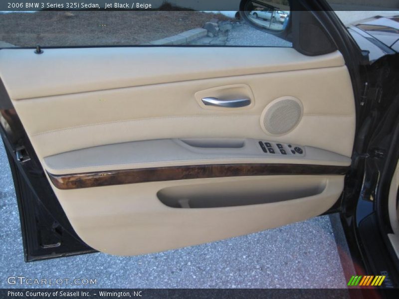 Jet Black / Beige 2006 BMW 3 Series 325i Sedan