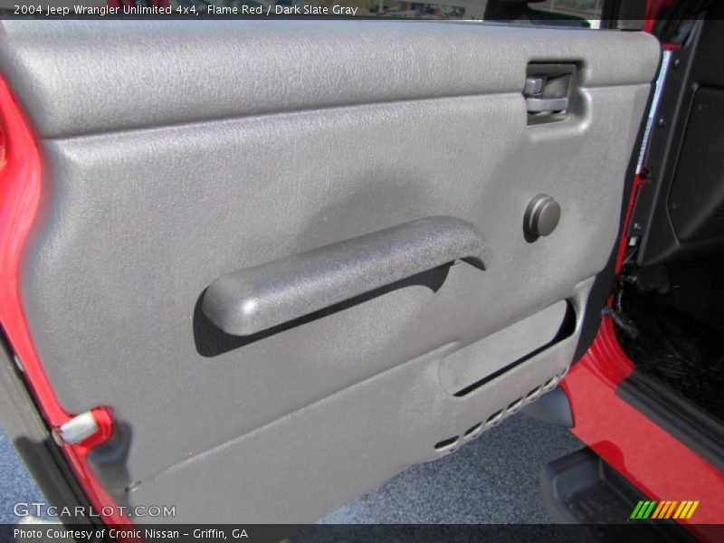 Flame Red / Dark Slate Gray 2004 Jeep Wrangler Unlimited 4x4