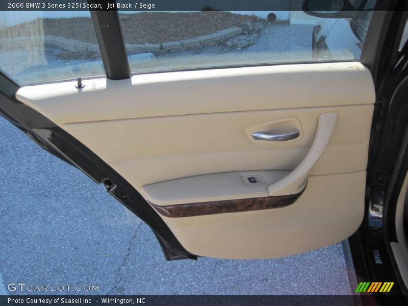 Jet Black / Beige 2006 BMW 3 Series 325i Sedan