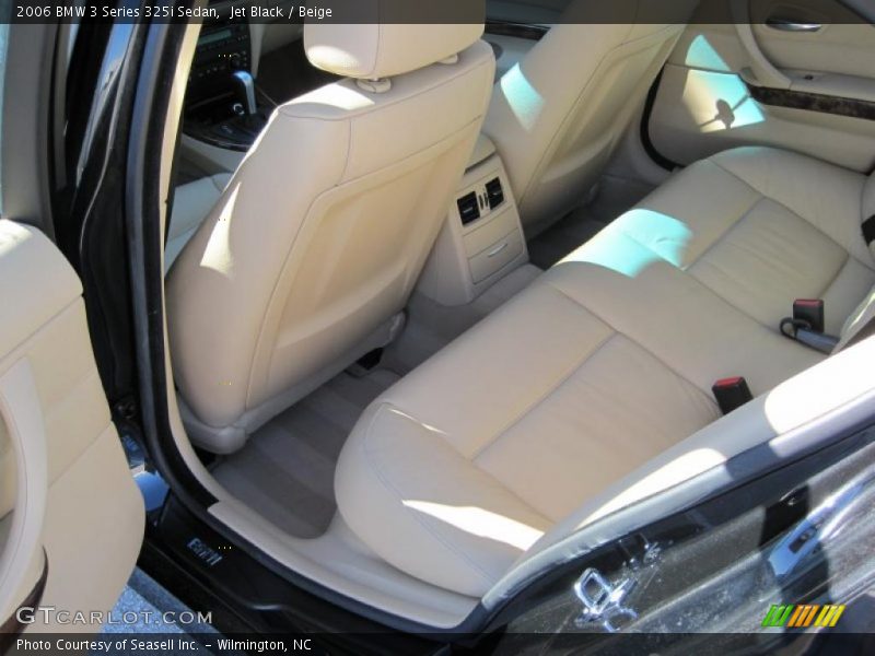 Jet Black / Beige 2006 BMW 3 Series 325i Sedan