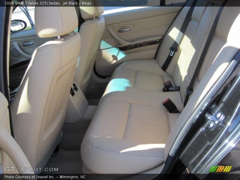 Jet Black / Beige 2006 BMW 3 Series 325i Sedan