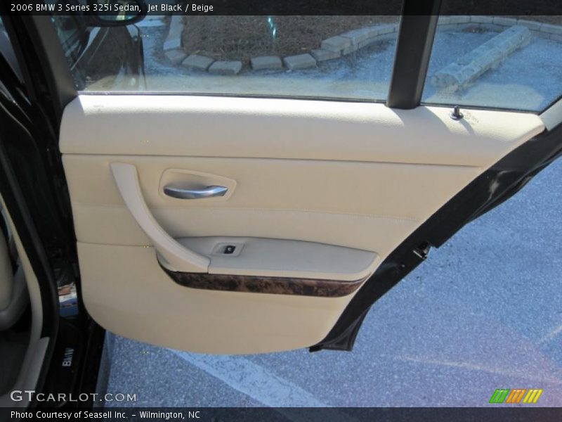 Jet Black / Beige 2006 BMW 3 Series 325i Sedan