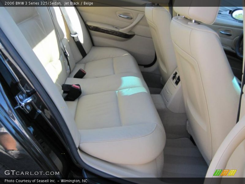 Jet Black / Beige 2006 BMW 3 Series 325i Sedan