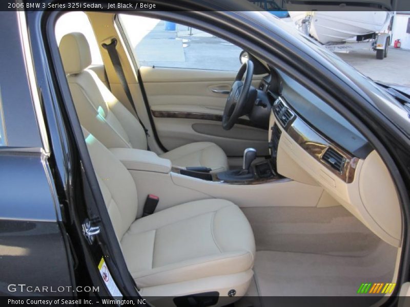 Jet Black / Beige 2006 BMW 3 Series 325i Sedan