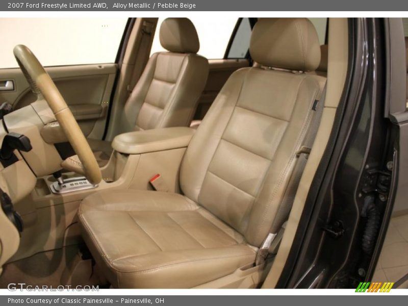  2007 Freestyle Limited AWD Pebble Beige Interior
