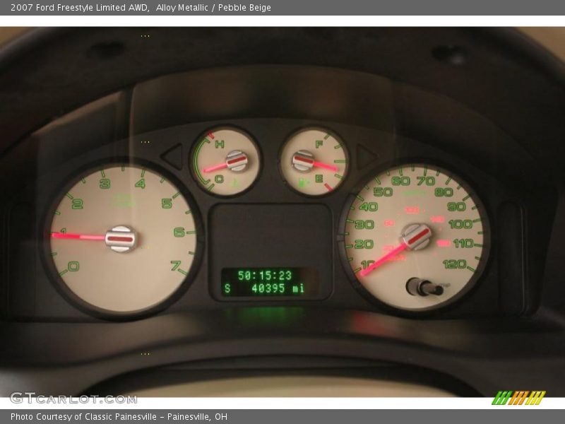 Alloy Metallic / Pebble Beige 2007 Ford Freestyle Limited AWD