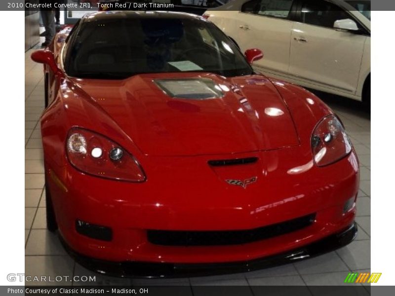 Torch Red / Dark Titanium 2010 Chevrolet Corvette ZR1