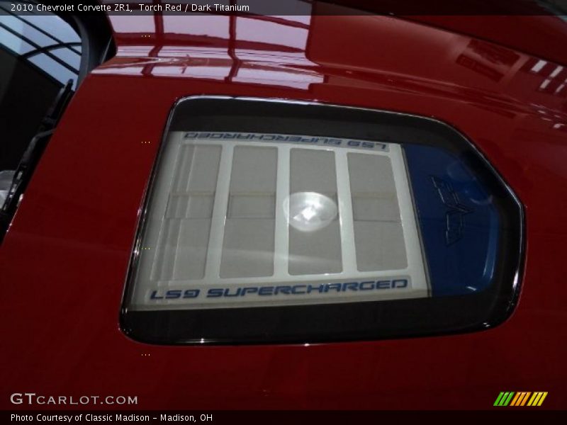 Torch Red / Dark Titanium 2010 Chevrolet Corvette ZR1