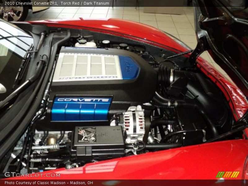  2010 Corvette ZR1 Engine - 6.2 Liter Supercharged OHV 16-Valve LS9 V8