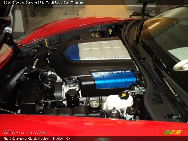 2010 Corvette ZR1 Engine - 6.2 Liter Supercharged OHV 16-Valve LS9 V8