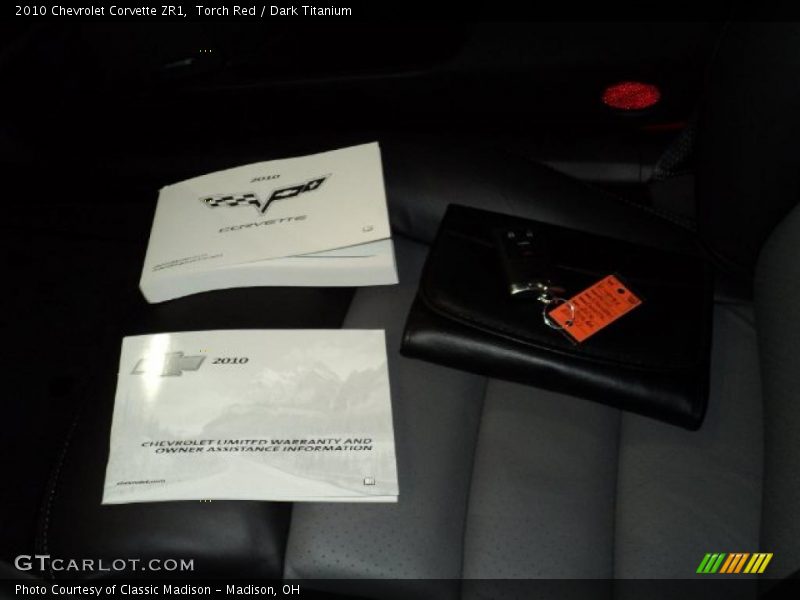 Torch Red / Dark Titanium 2010 Chevrolet Corvette ZR1