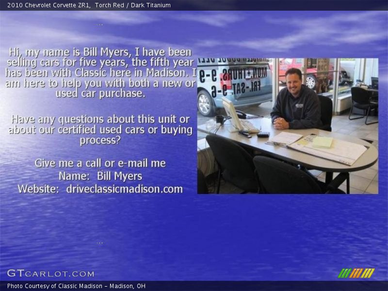 Torch Red / Dark Titanium 2010 Chevrolet Corvette ZR1