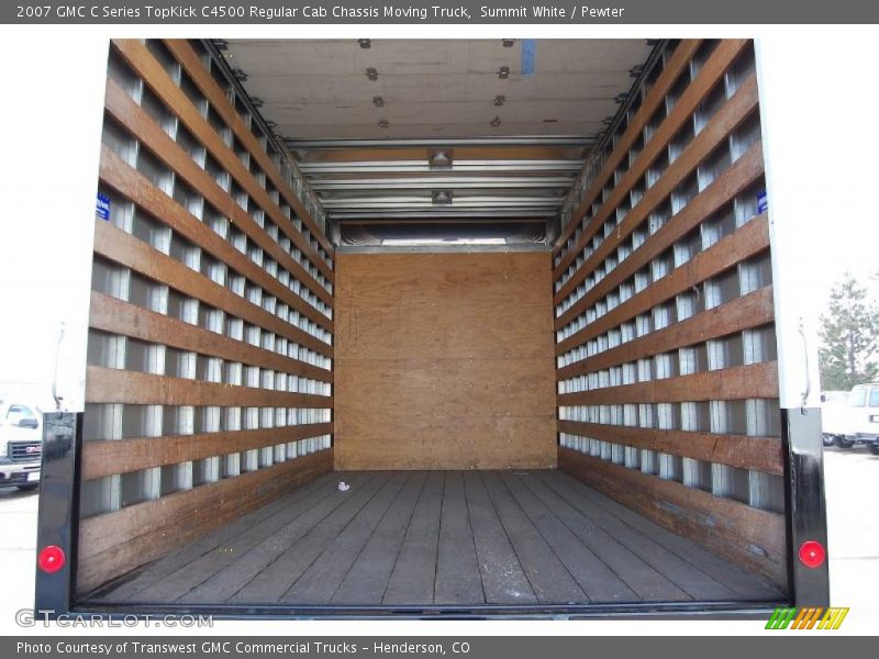 Summit White / Pewter 2007 GMC C Series TopKick C4500 Regular Cab Chassis Moving Truck