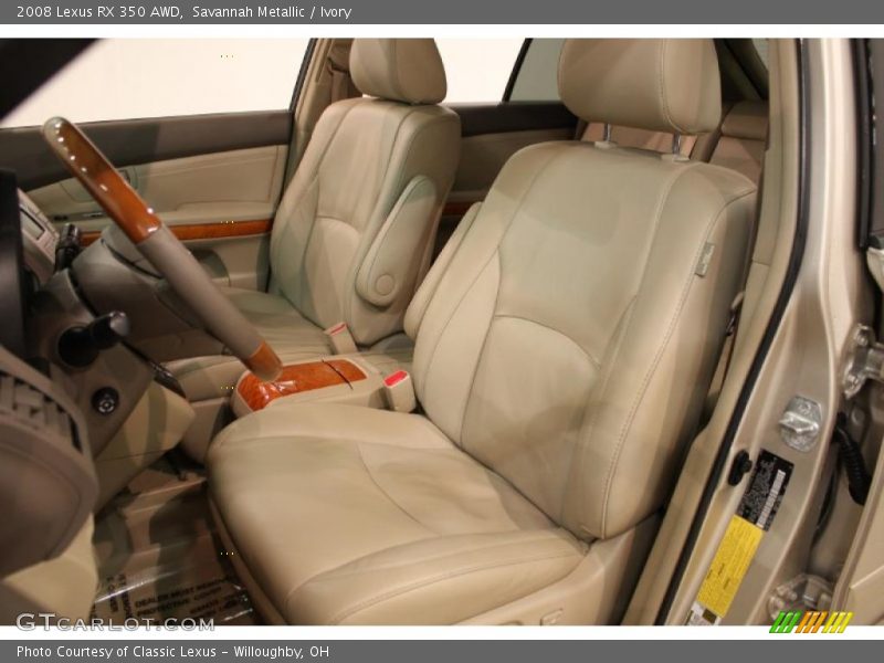 Savannah Metallic / Ivory 2008 Lexus RX 350 AWD