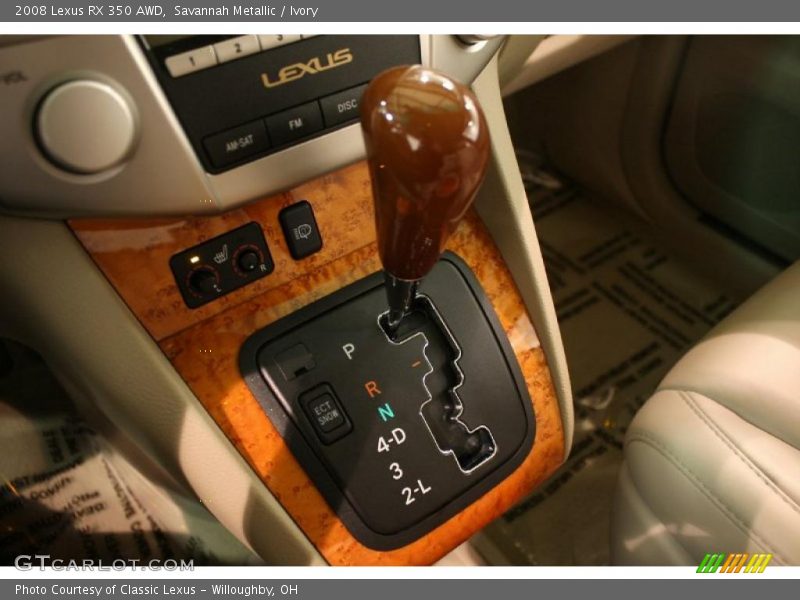 Savannah Metallic / Ivory 2008 Lexus RX 350 AWD