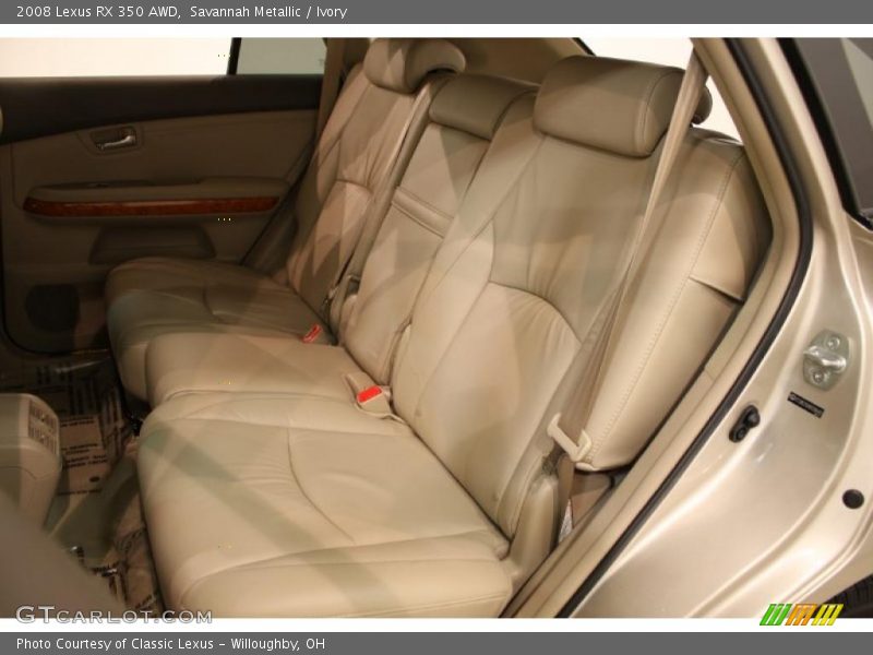 Savannah Metallic / Ivory 2008 Lexus RX 350 AWD