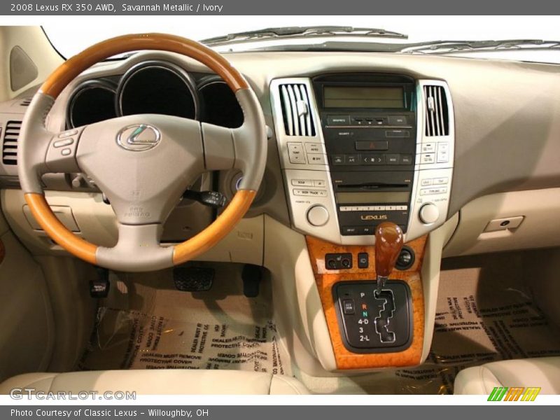 Savannah Metallic / Ivory 2008 Lexus RX 350 AWD