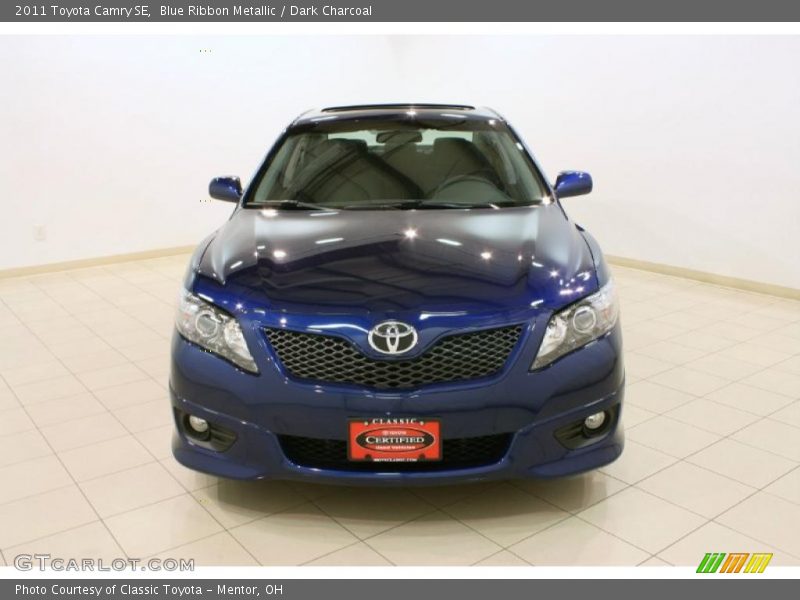 Blue Ribbon Metallic / Dark Charcoal 2011 Toyota Camry SE