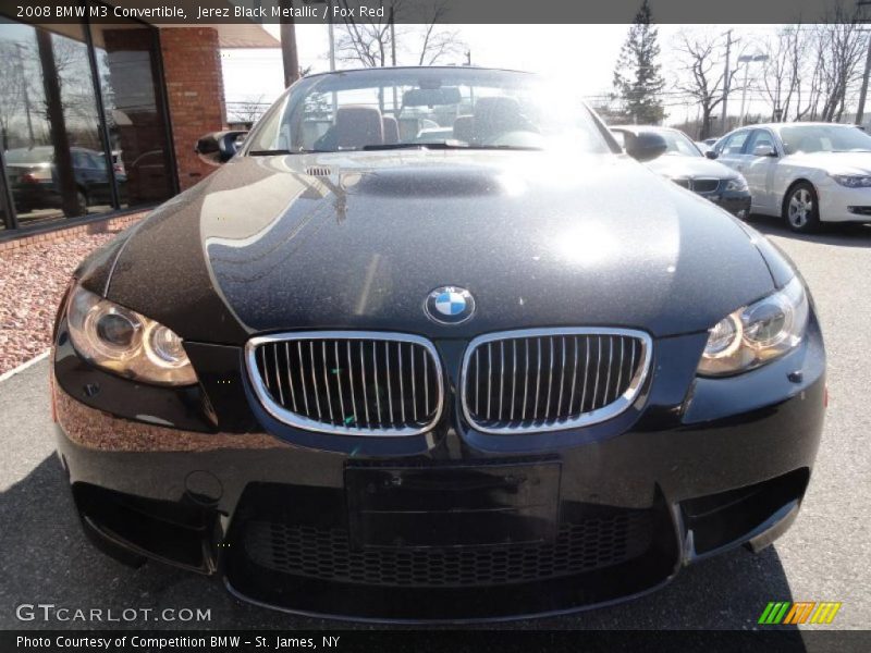 Jerez Black Metallic / Fox Red 2008 BMW M3 Convertible