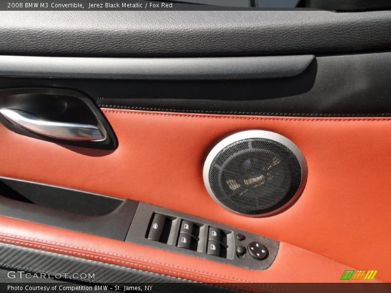Jerez Black Metallic / Fox Red 2008 BMW M3 Convertible