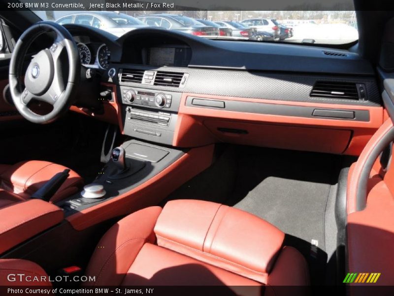 Jerez Black Metallic / Fox Red 2008 BMW M3 Convertible