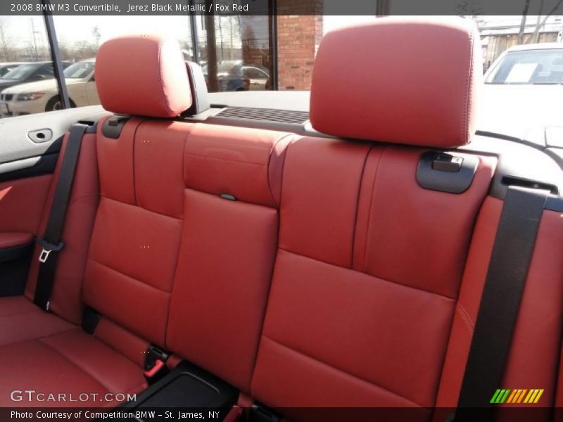  2008 M3 Convertible Fox Red Interior