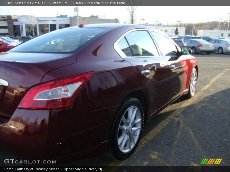 Tuscan Sun Metallic / Caffe Latte 2009 Nissan Maxima 3.5 SV Premium