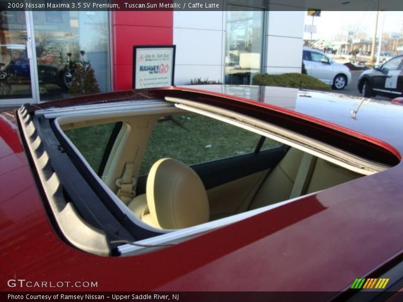 Tuscan Sun Metallic / Caffe Latte 2009 Nissan Maxima 3.5 SV Premium