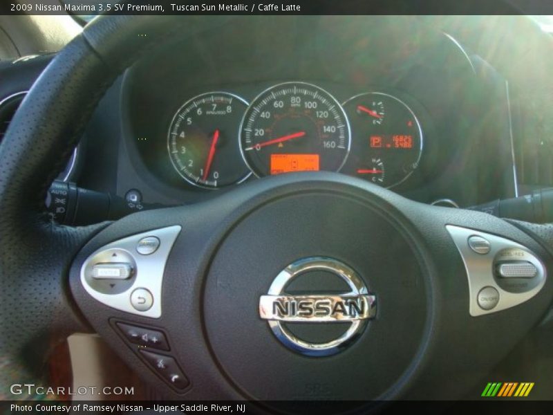 Tuscan Sun Metallic / Caffe Latte 2009 Nissan Maxima 3.5 SV Premium