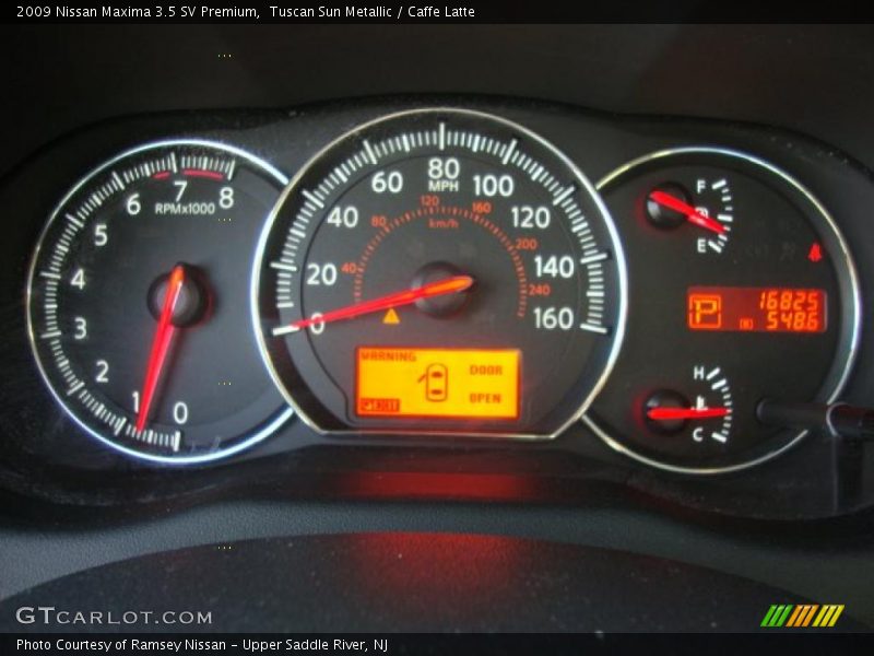 Tuscan Sun Metallic / Caffe Latte 2009 Nissan Maxima 3.5 SV Premium
