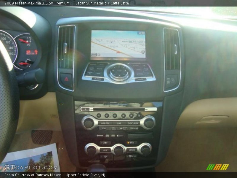 Tuscan Sun Metallic / Caffe Latte 2009 Nissan Maxima 3.5 SV Premium