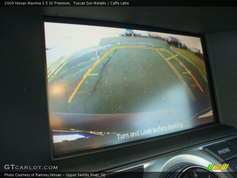 Tuscan Sun Metallic / Caffe Latte 2009 Nissan Maxima 3.5 SV Premium