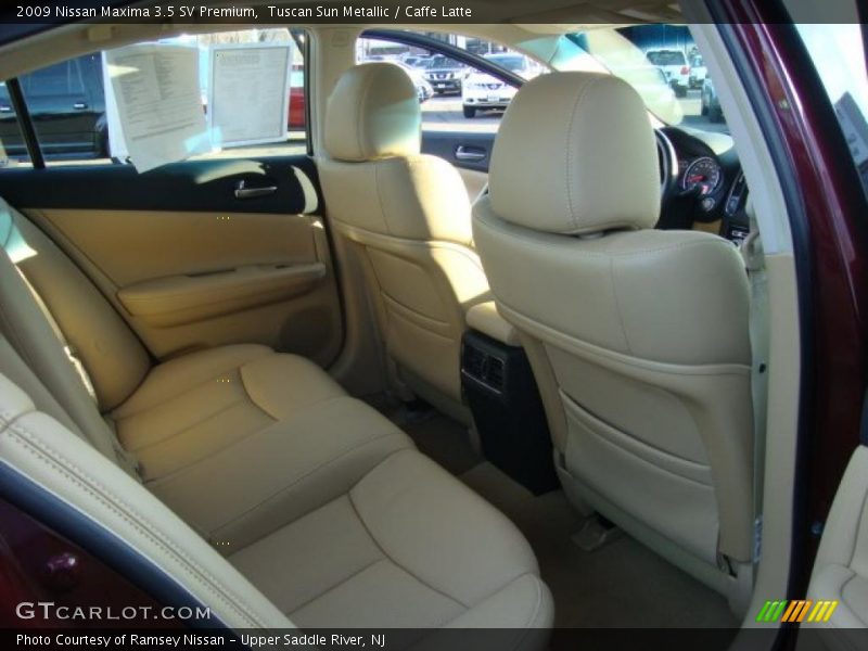 Tuscan Sun Metallic / Caffe Latte 2009 Nissan Maxima 3.5 SV Premium