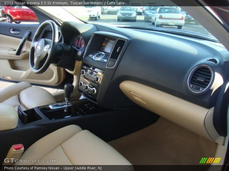 Tuscan Sun Metallic / Caffe Latte 2009 Nissan Maxima 3.5 SV Premium