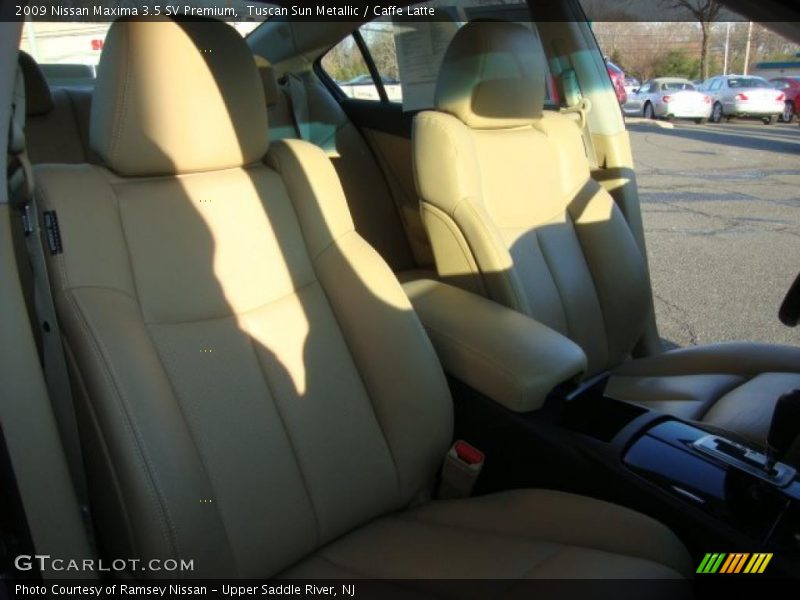 Tuscan Sun Metallic / Caffe Latte 2009 Nissan Maxima 3.5 SV Premium