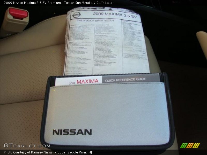 Tuscan Sun Metallic / Caffe Latte 2009 Nissan Maxima 3.5 SV Premium