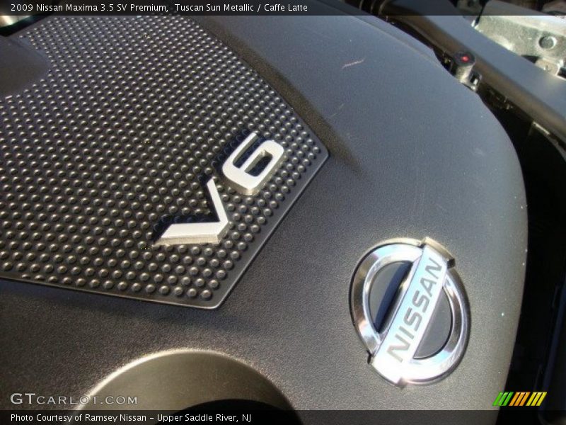 Tuscan Sun Metallic / Caffe Latte 2009 Nissan Maxima 3.5 SV Premium