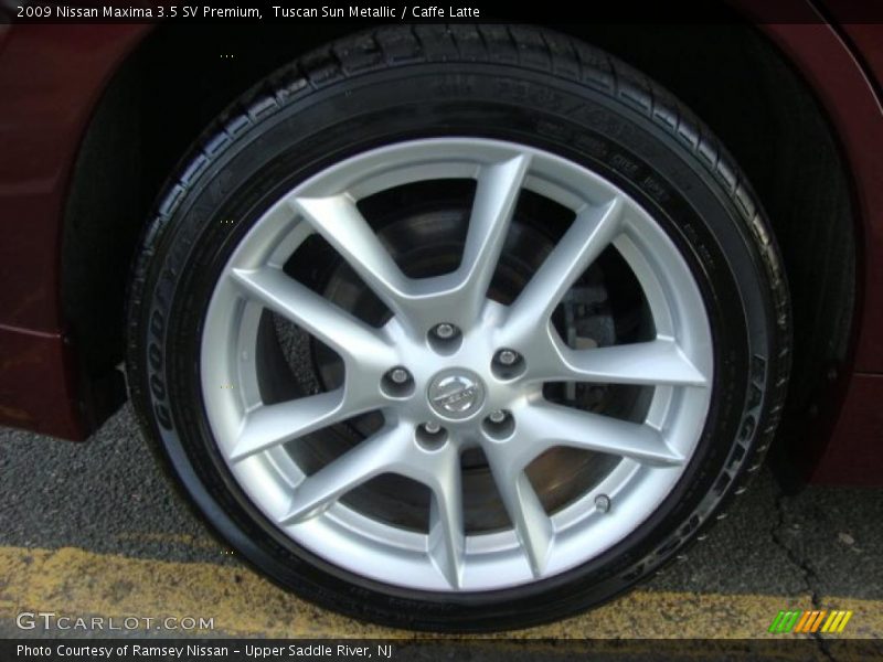 Tuscan Sun Metallic / Caffe Latte 2009 Nissan Maxima 3.5 SV Premium