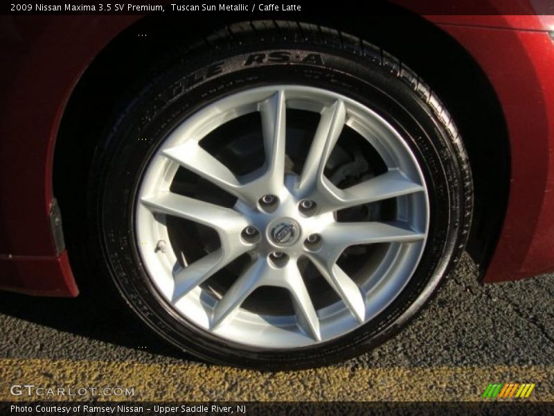 Tuscan Sun Metallic / Caffe Latte 2009 Nissan Maxima 3.5 SV Premium