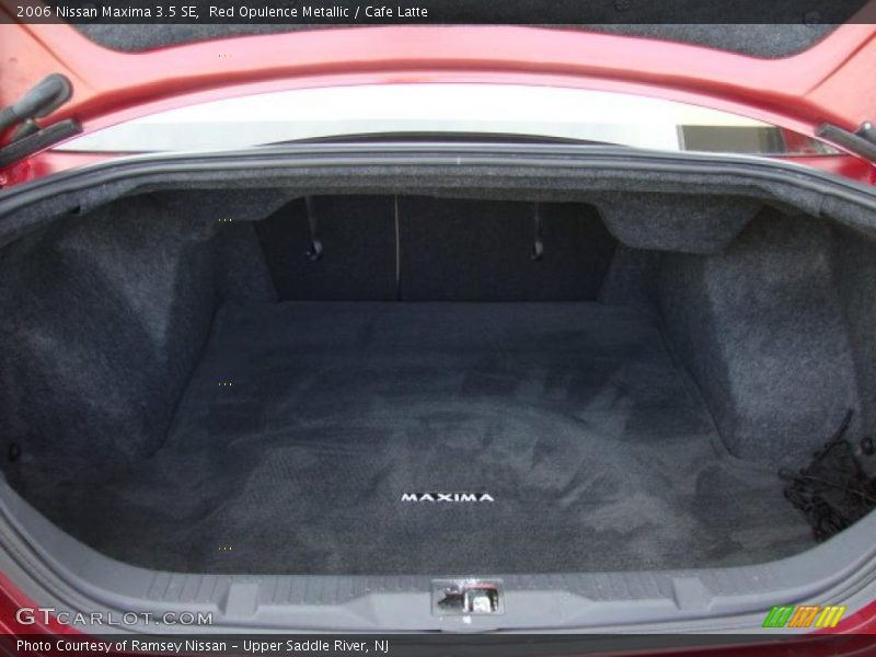 Red Opulence Metallic / Cafe Latte 2006 Nissan Maxima 3.5 SE