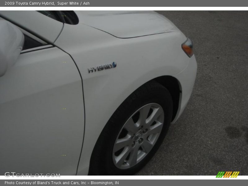 Super White / Ash 2009 Toyota Camry Hybrid